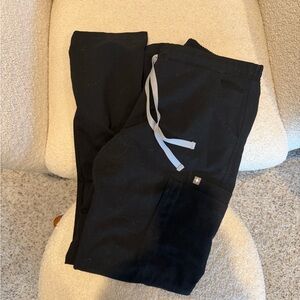 Woman Figs Black Pants